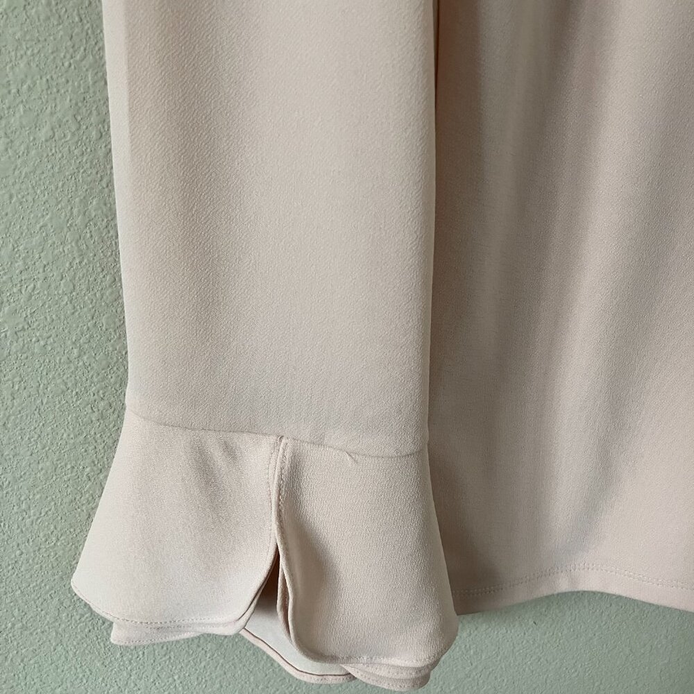 Calvin Klein medium long-sleeved blush blouse - Picture 3 of 6